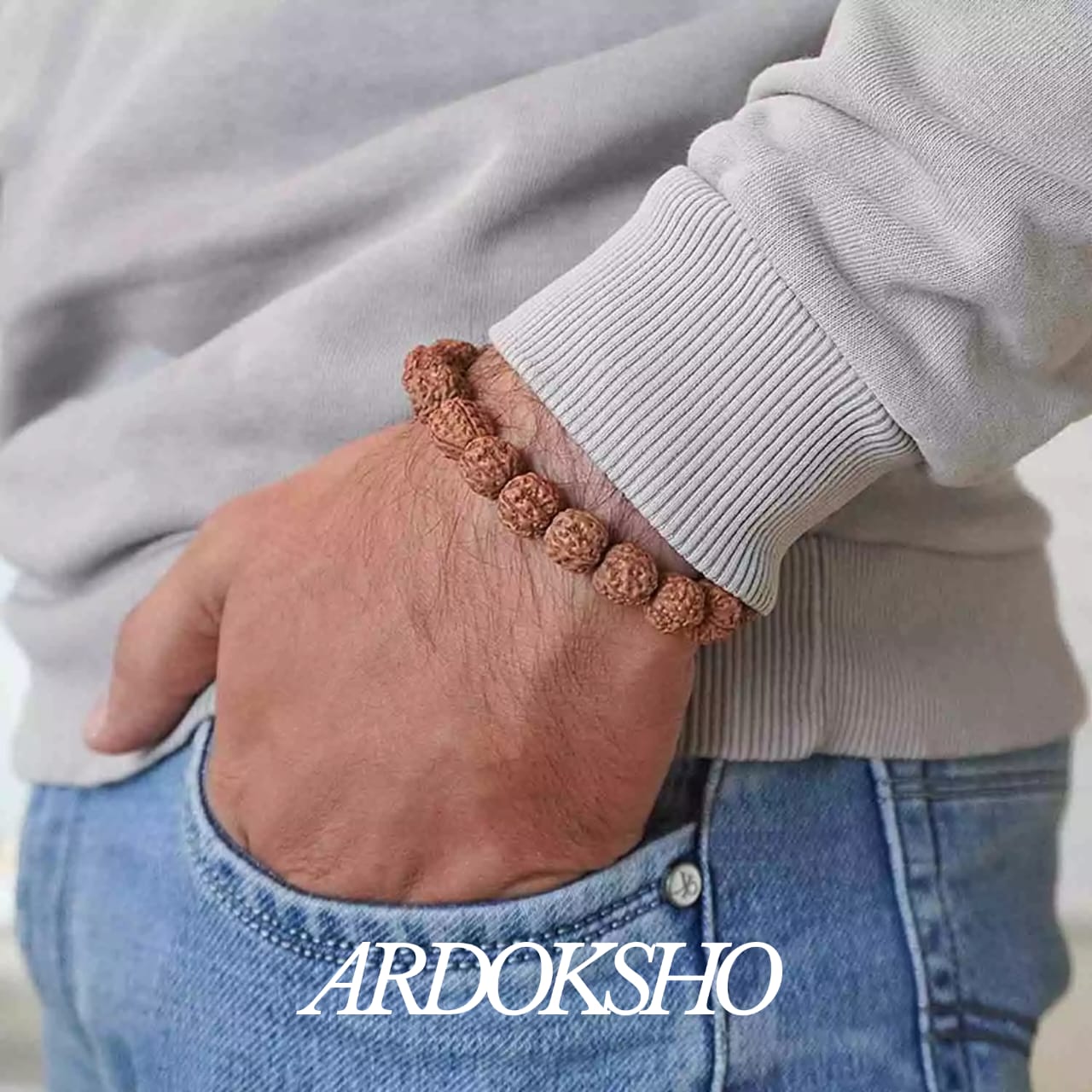 5 Mukhi Rudraksha Bracelet