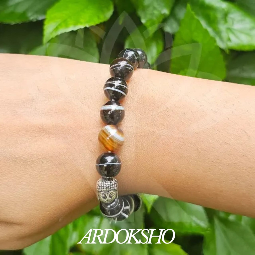 Sulemani Black Hakik Bracelet