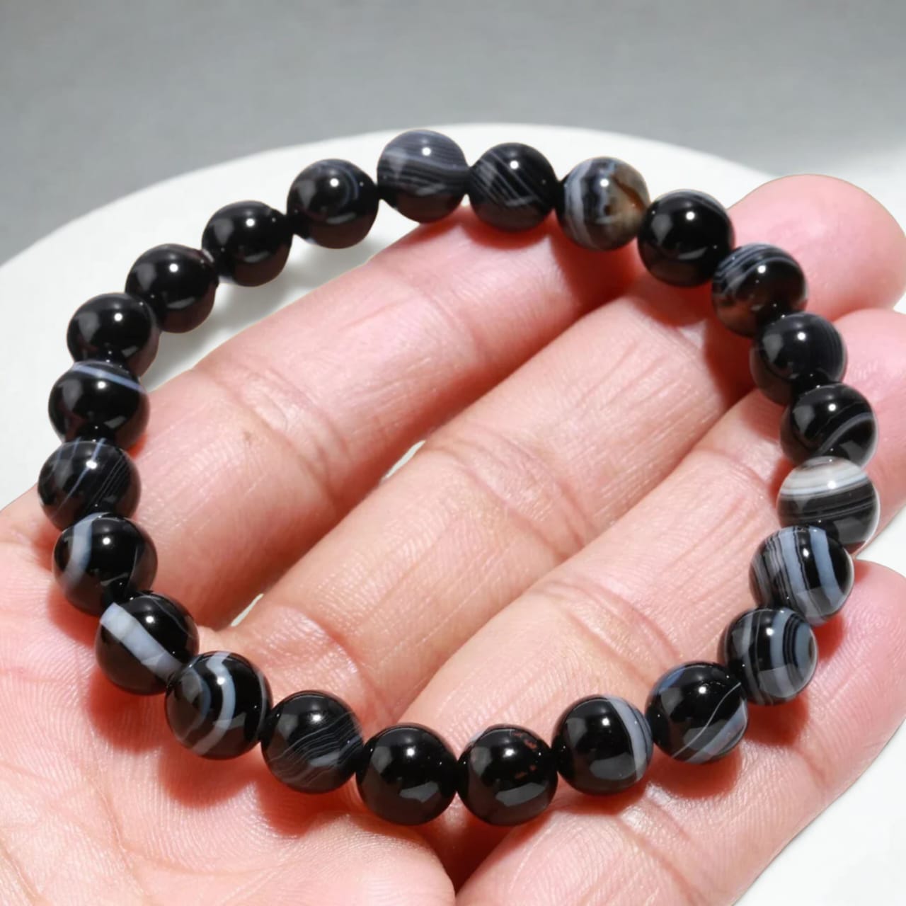 Sulemani Black Hakik Bracelet