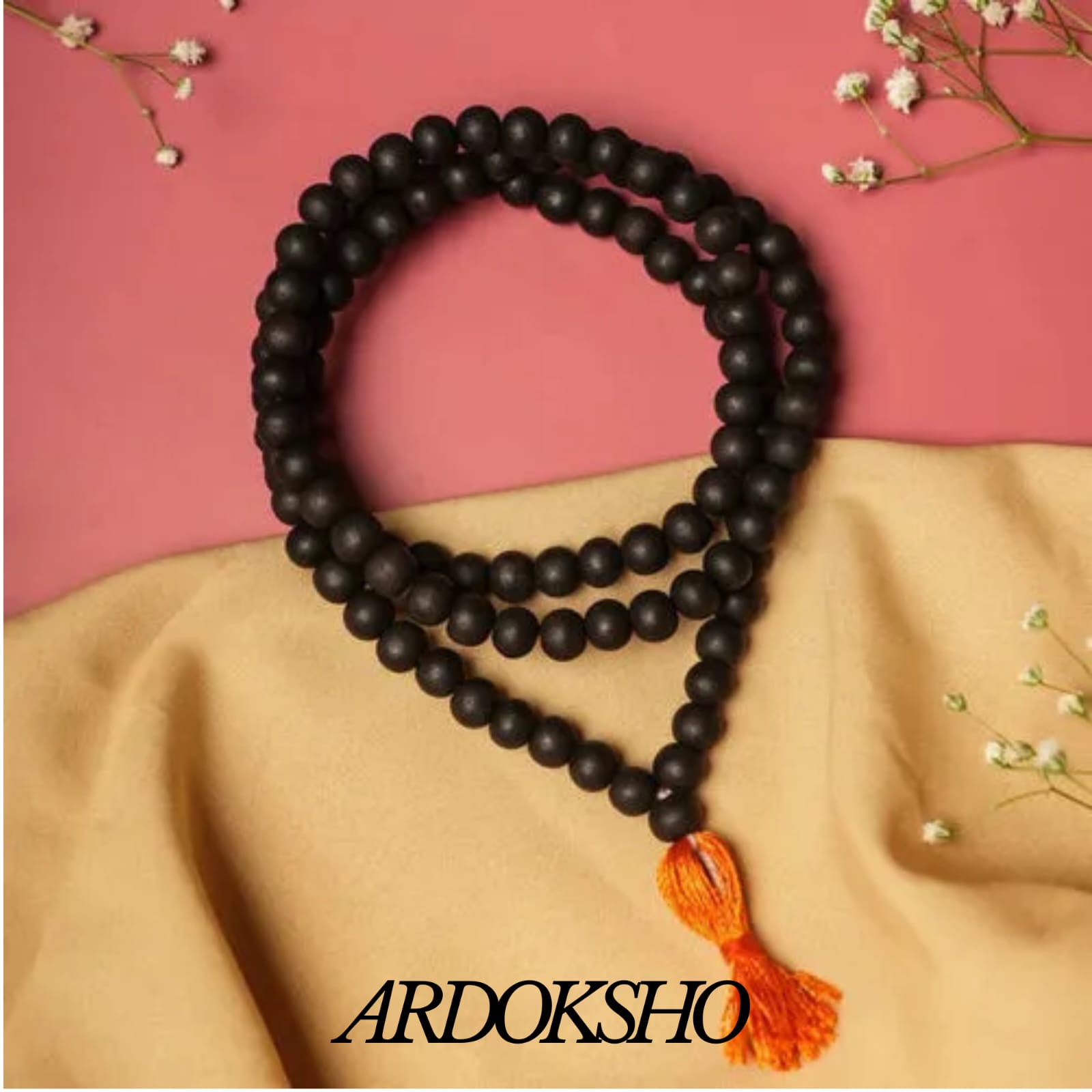 Karungali Malai 108- Beads Ebony Wood