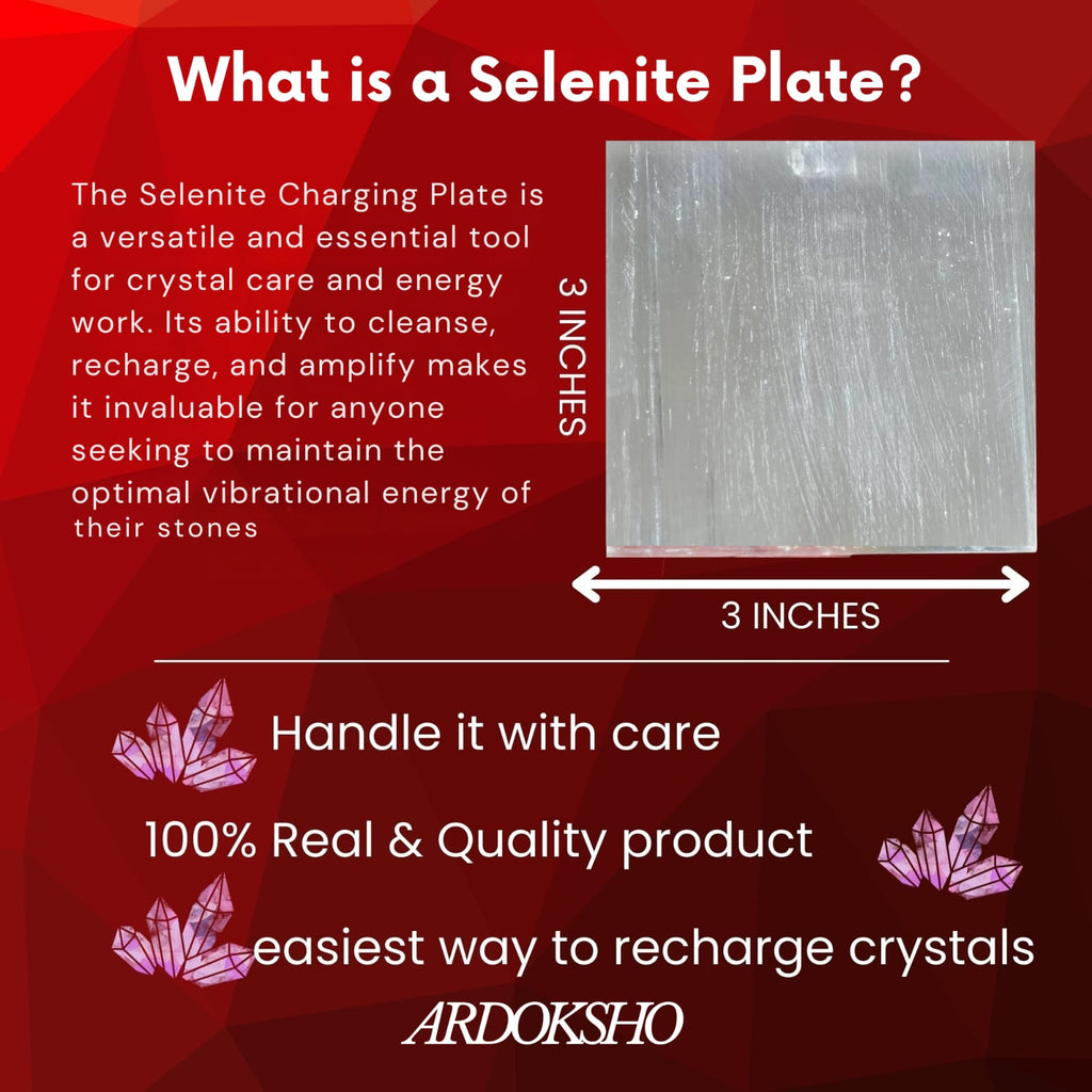 Selenite Plate