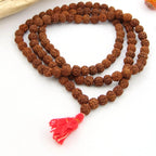 5Mukhi Rudraksha 108 beads Jap Mala -Paanch Mukhi