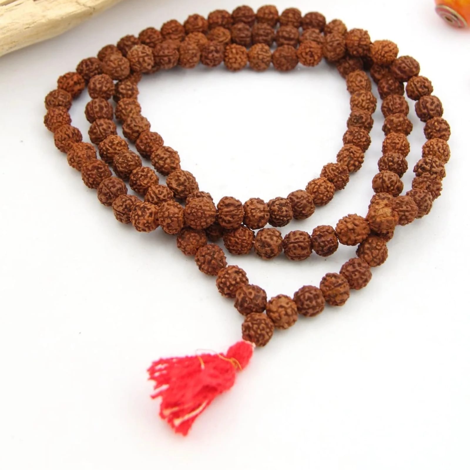 5Mukhi Rudraksha 108 beads Jap Mala -Paanch Mukhi
