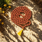 5Mukhi Rudraksha 108 beads Jap Mala -Paanch Mukhi